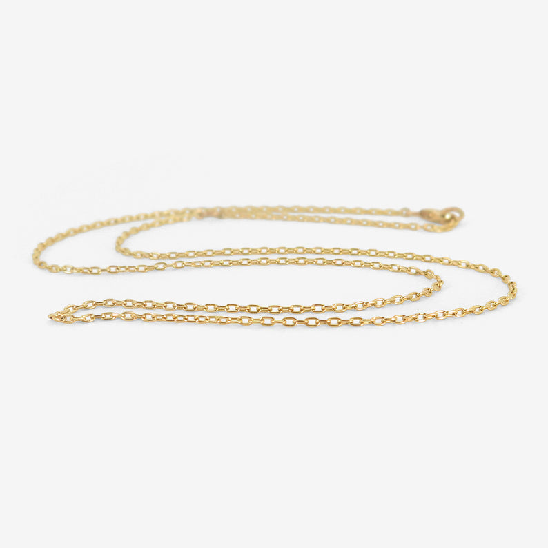 ROSANNE PUGLIESE 14K ADJUSTABLE FINE CHAIN
