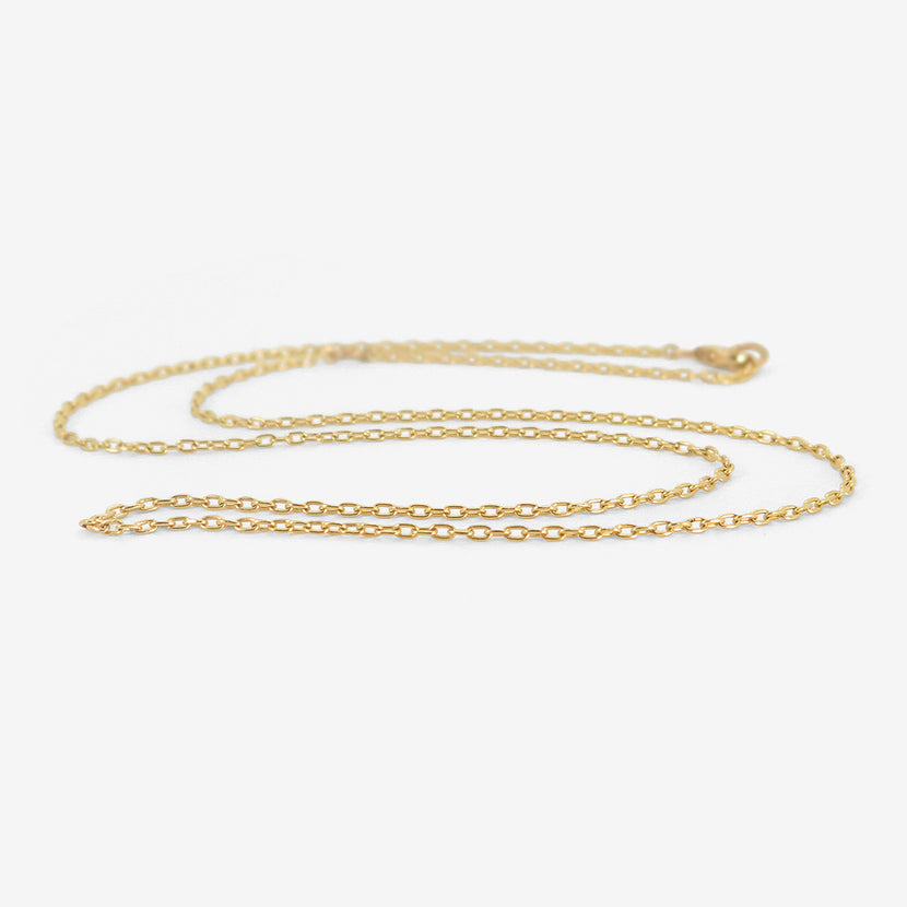 ROSANNE PUGLIESE 14K ADJUSTABLE FINE CHAIN
