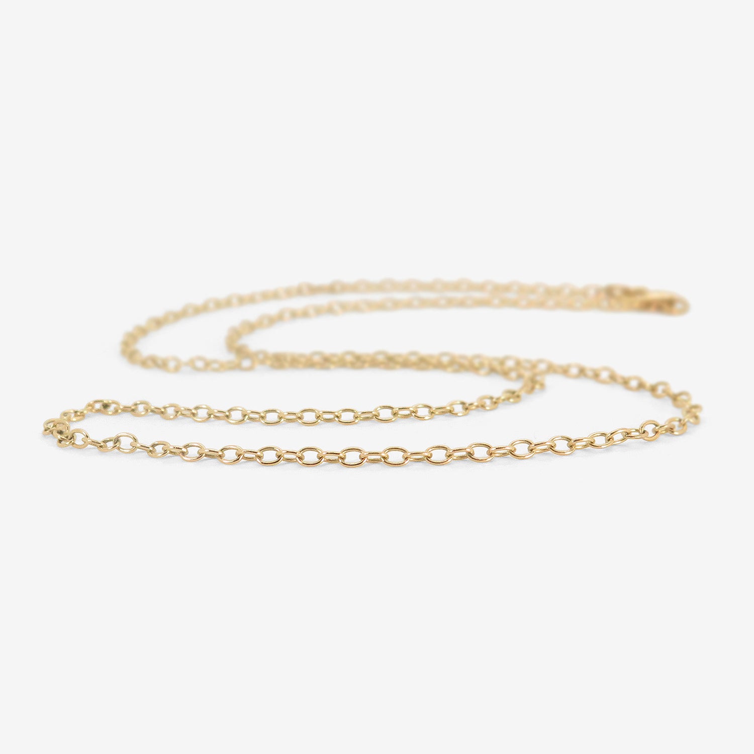ROSANNE PUGLIESE 14K ADJUSTABLE MEDIUM CHAIN, 21 3/4"
