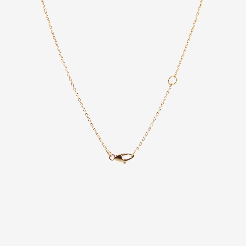 ROSANNE PUGLIESE 18K & FACETED OVAL PERIDOT NECKLACE