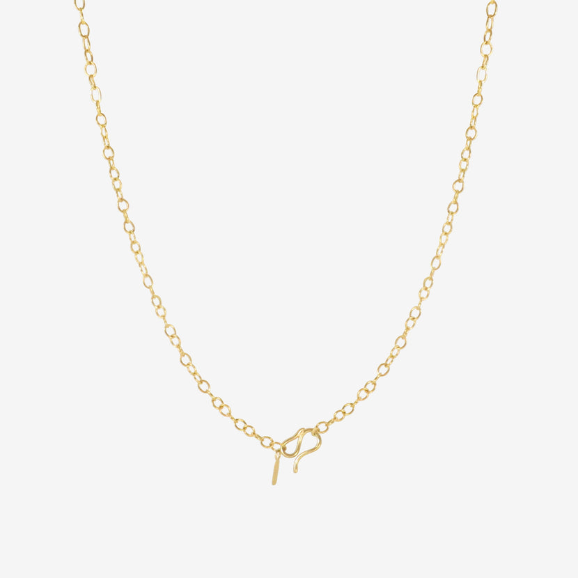 ROSANNE PUGLIESE 22K HANDMADE MINI CIRCLE LINK CHAIN