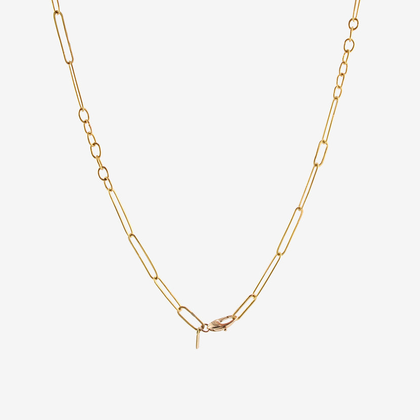 ROSANNE PUGLIESE 22K HANDMADE MIXED LINK CHAIN