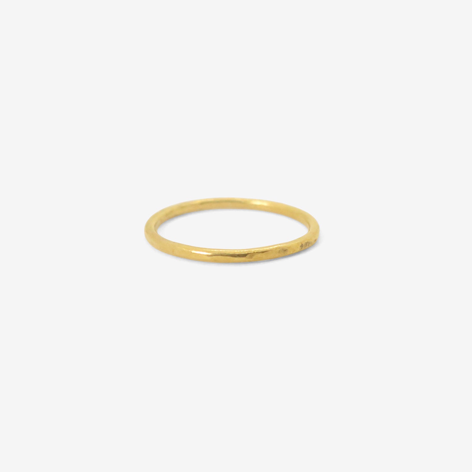 ROSANNE PUGLIESE 22K 1.2MM BAND, SIZE 5 1/2