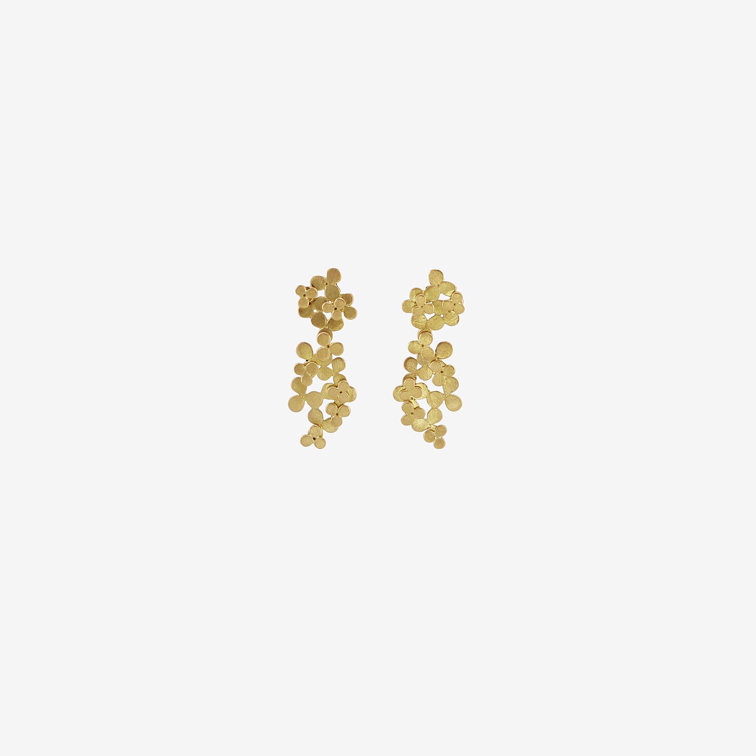 SIA TAYLOR 18K BLOOM DROP EARRINGS