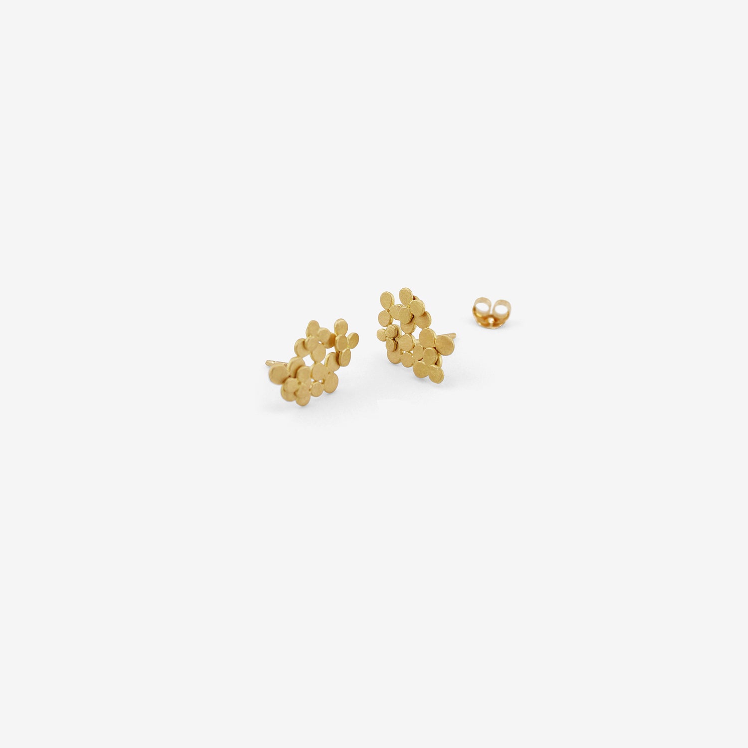 SIA TAYLOR 18K BLOOM STUDS