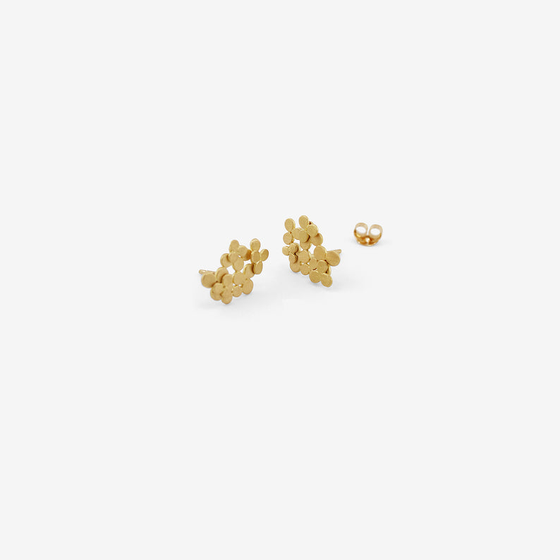 SIA TAYLOR 18K BLOOM STUDS