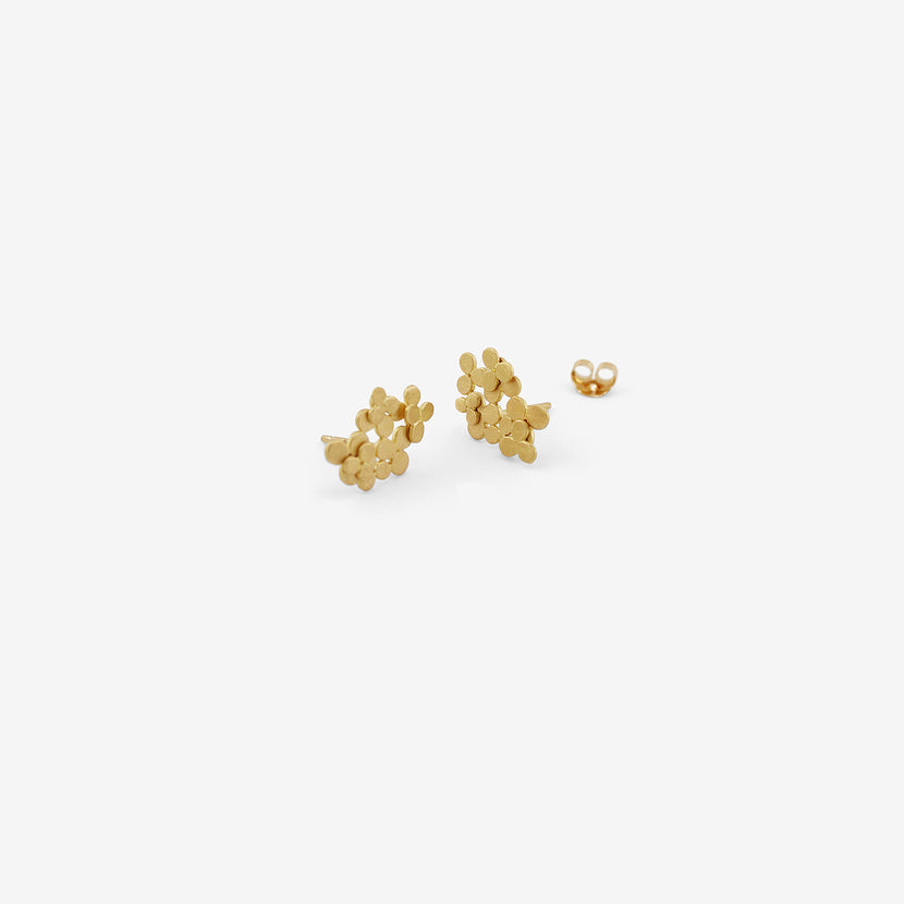 SIA TAYLOR 18K BLOOM STUDS