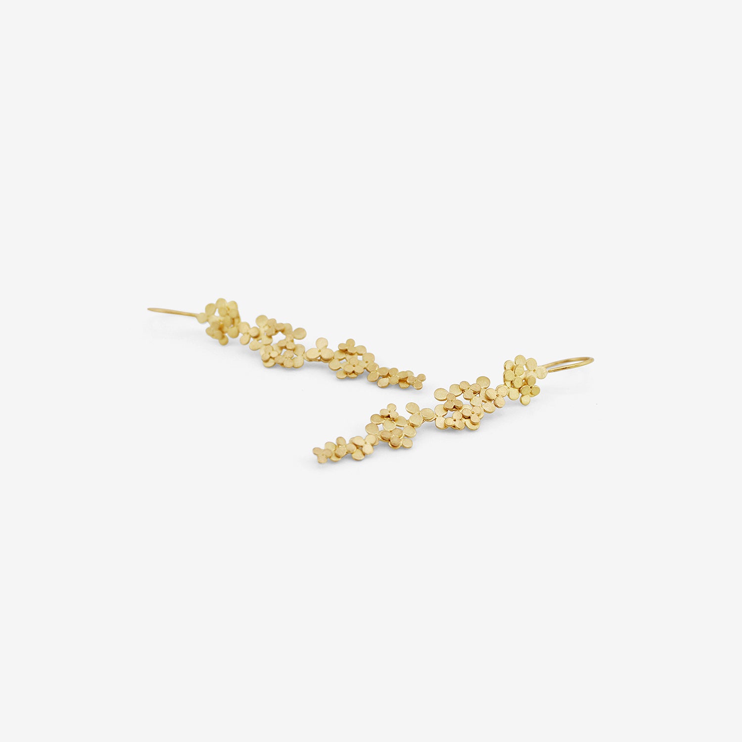 SIA TAYLOR 18K BLOSSOM EARRINGS