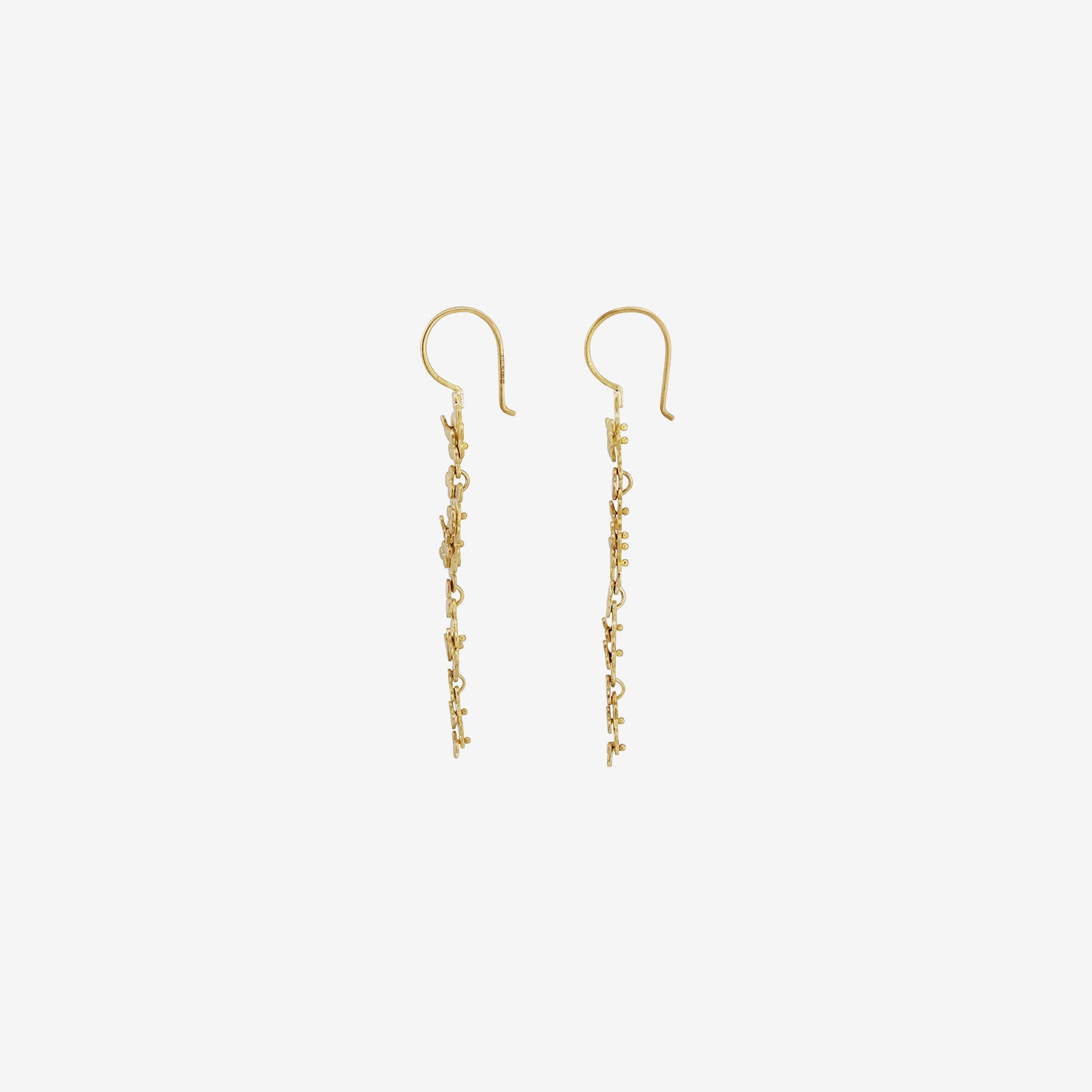 SIA TAYLOR 18K BLOSSOM EARRINGS
