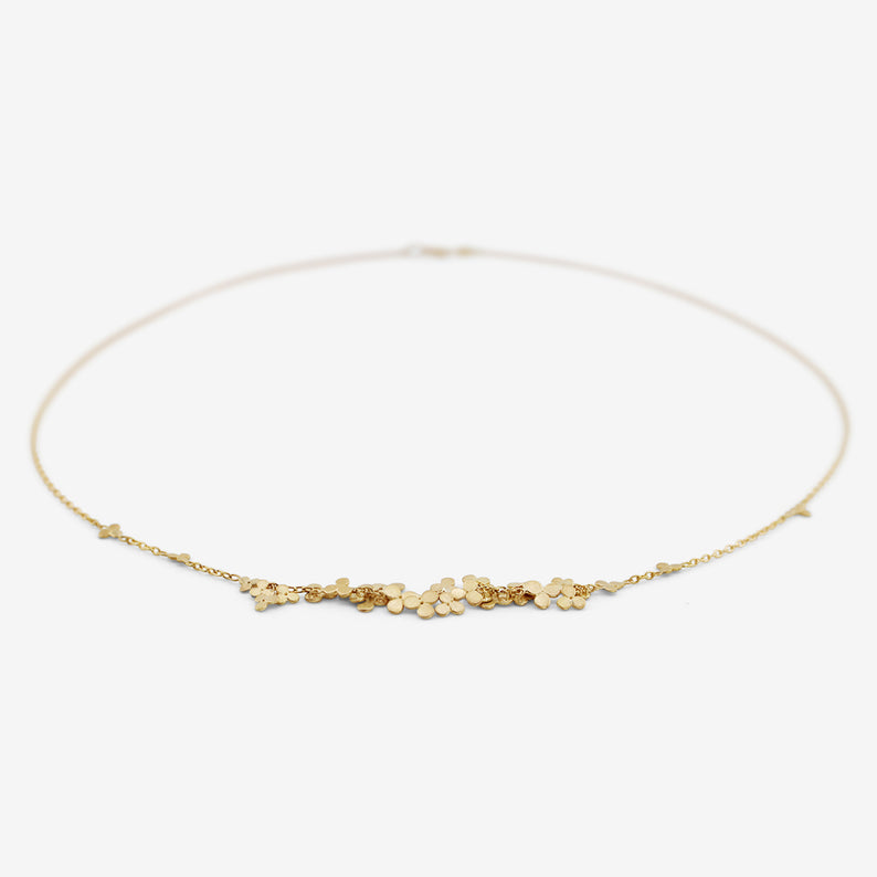 SIA TAYLOR 18K BLOSSOMING NECKLACE