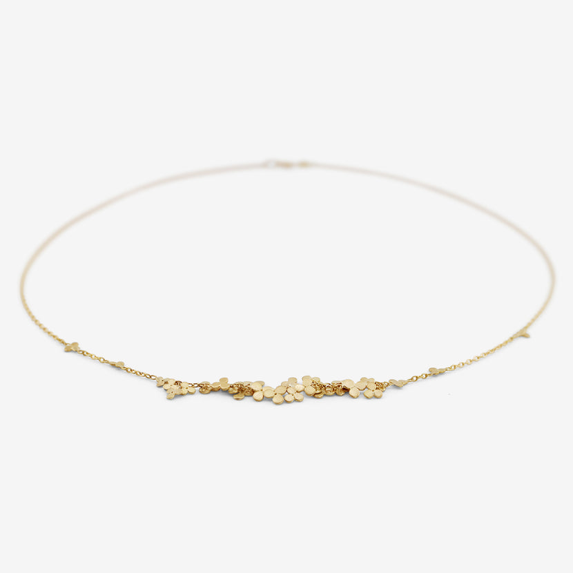 SIA TAYLOR 18K BLOSSOMING NECKLACE