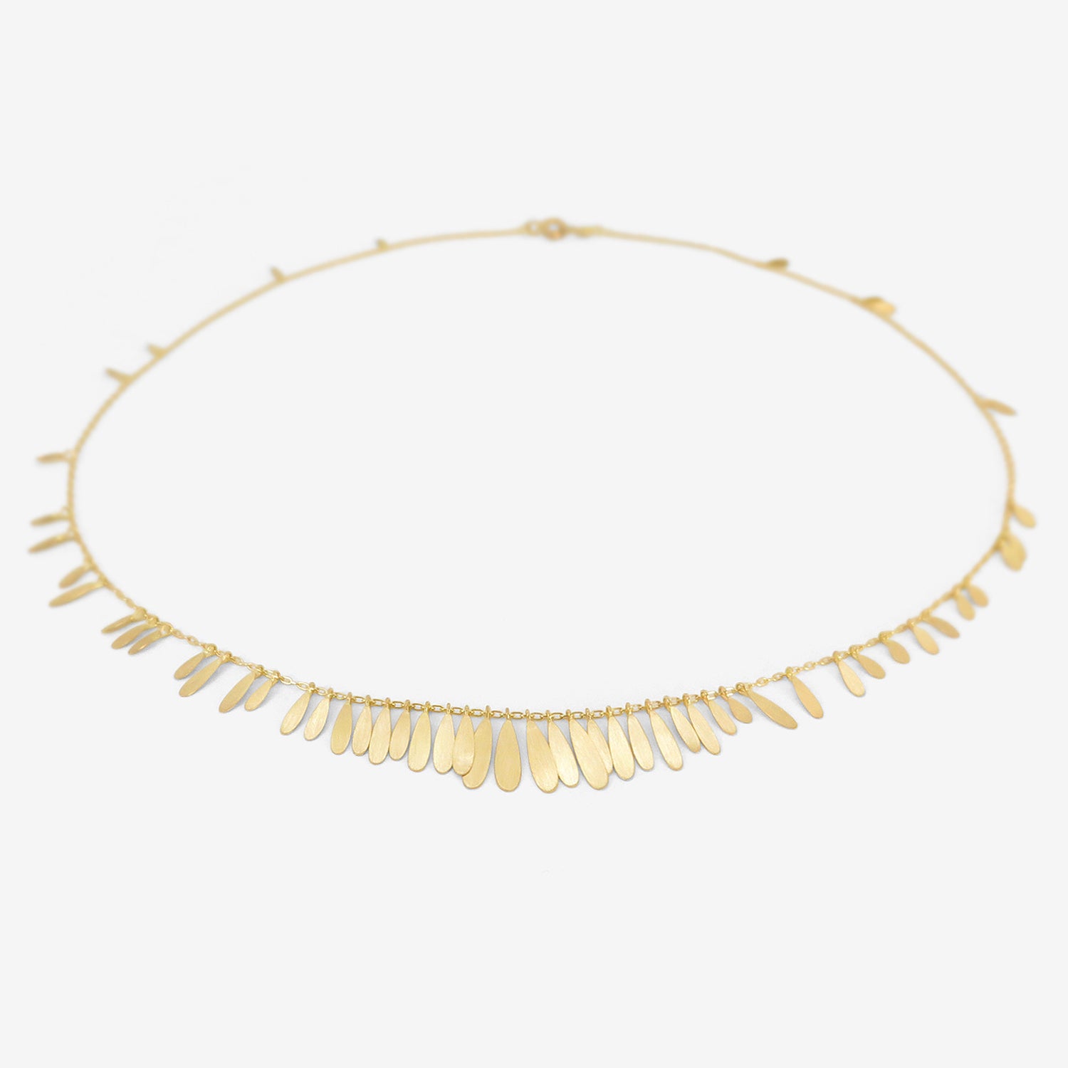 SIA TAYLOR 18K DAISY NECKLACE