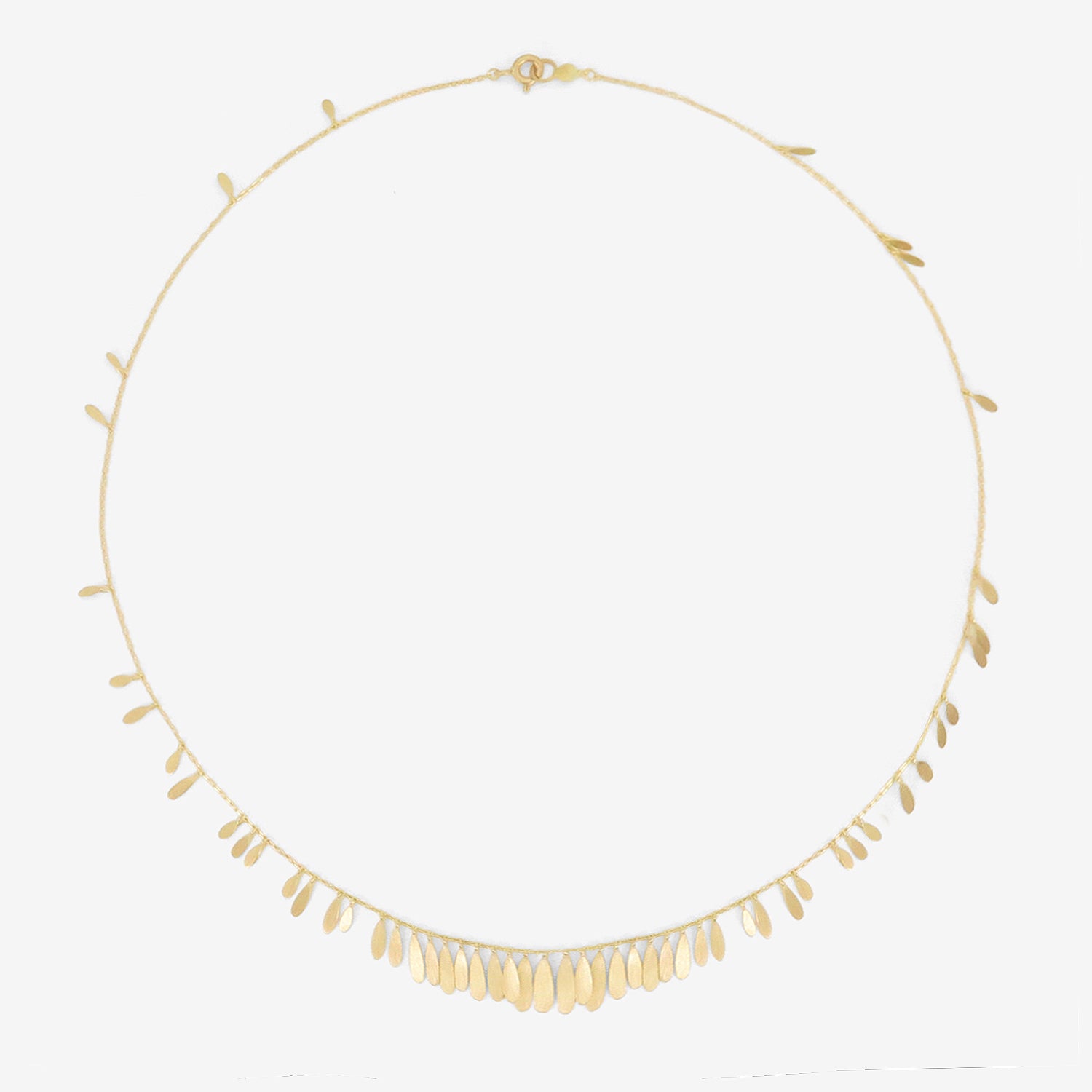 SIA TAYLOR 18K DAISY NECKLACE