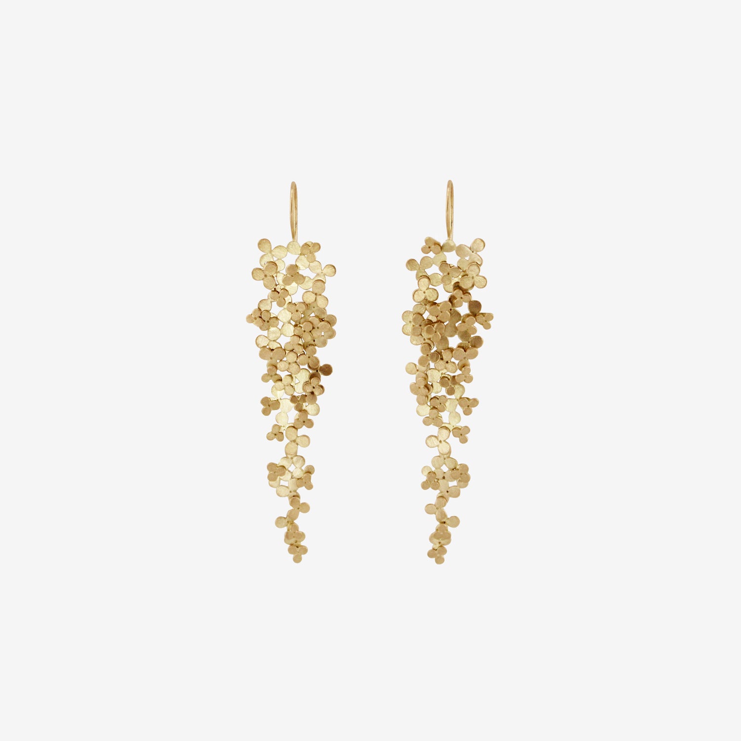 SIA TAYLOR 18K FALLING BLOSSOM EARRINGS