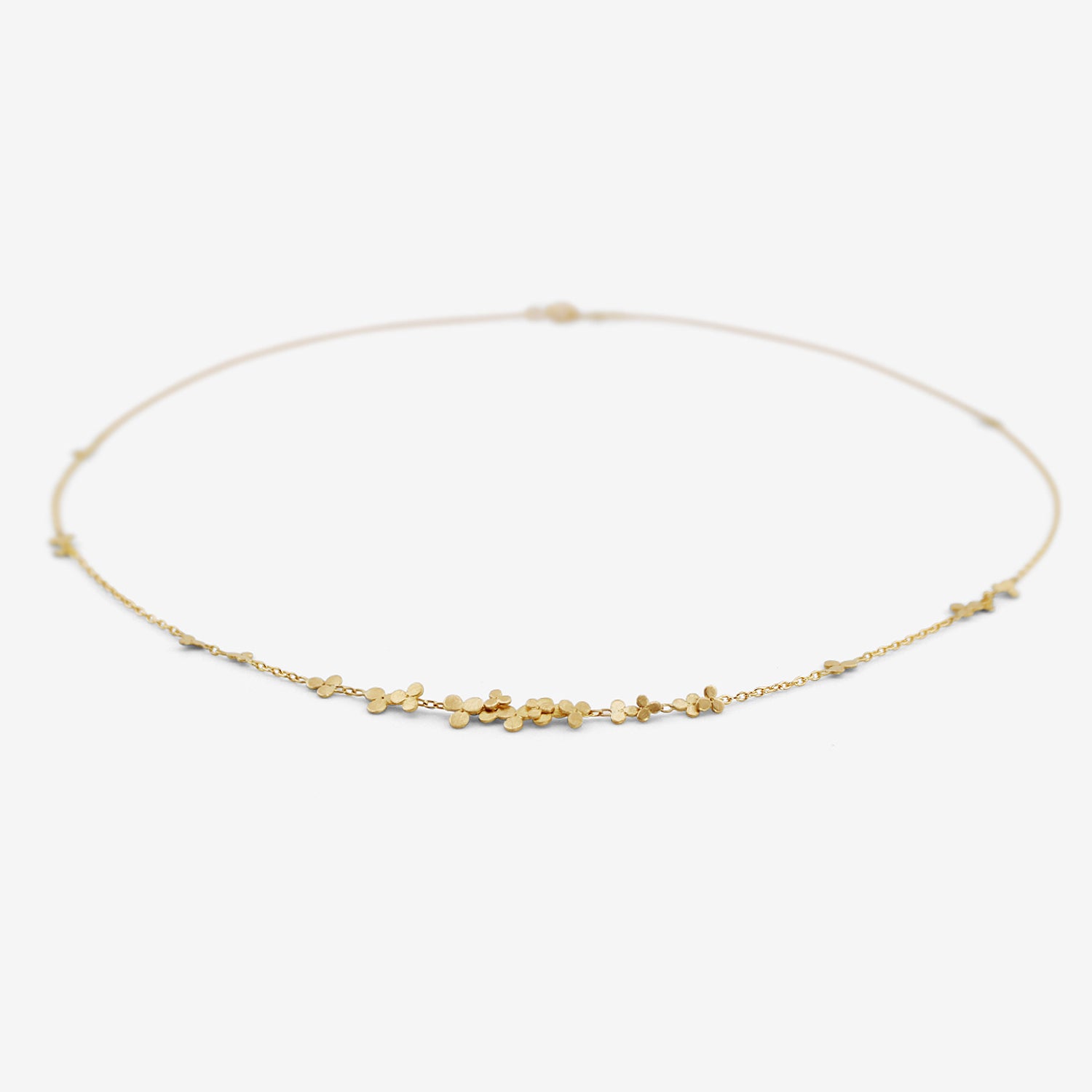 SIA TAYLOR 18K FLOATING BLOSSOM NECKLACE