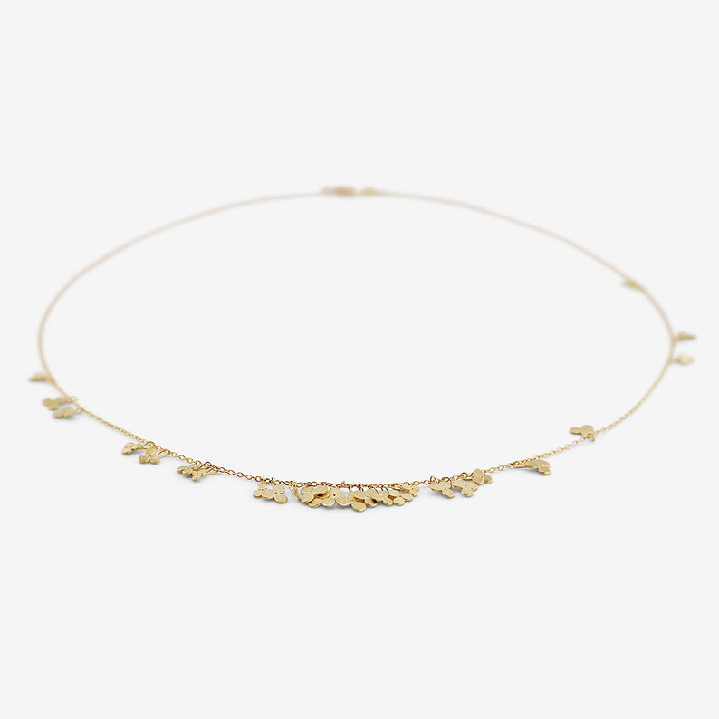 SIA TAYLOR 18K GOLDEN BLOOM NECKLACE