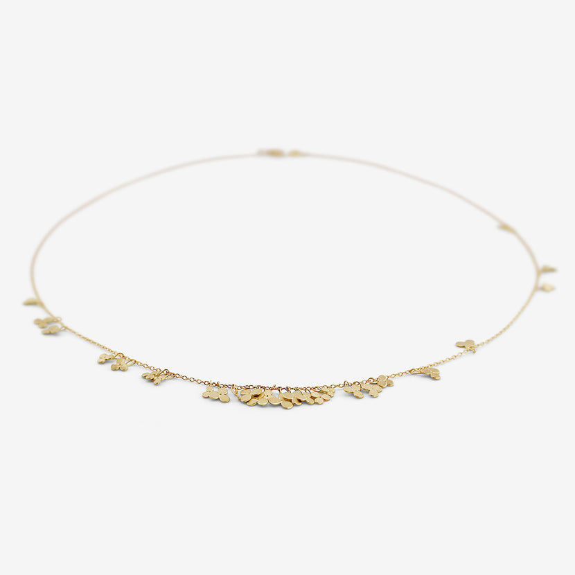 SIA TAYLOR 18K GOLDEN BLOOM NECKLACE
