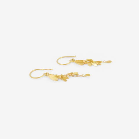 SIA TAYLOR 18K TINY WINGS EARRINGS