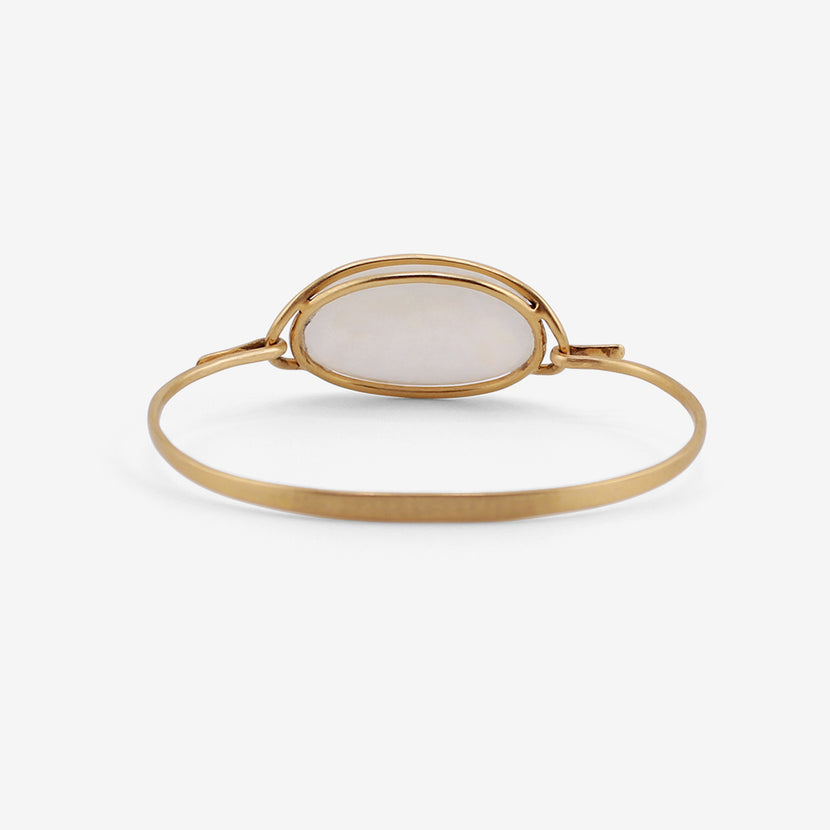 TED MUEHLING 18K & MOONSTONE BRACELET