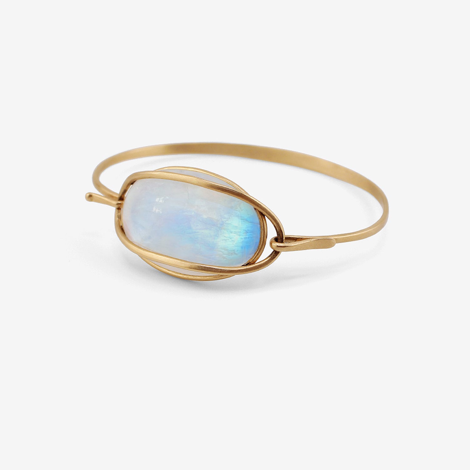 TED MUEHLING 18K & MOONSTONE BRACELET