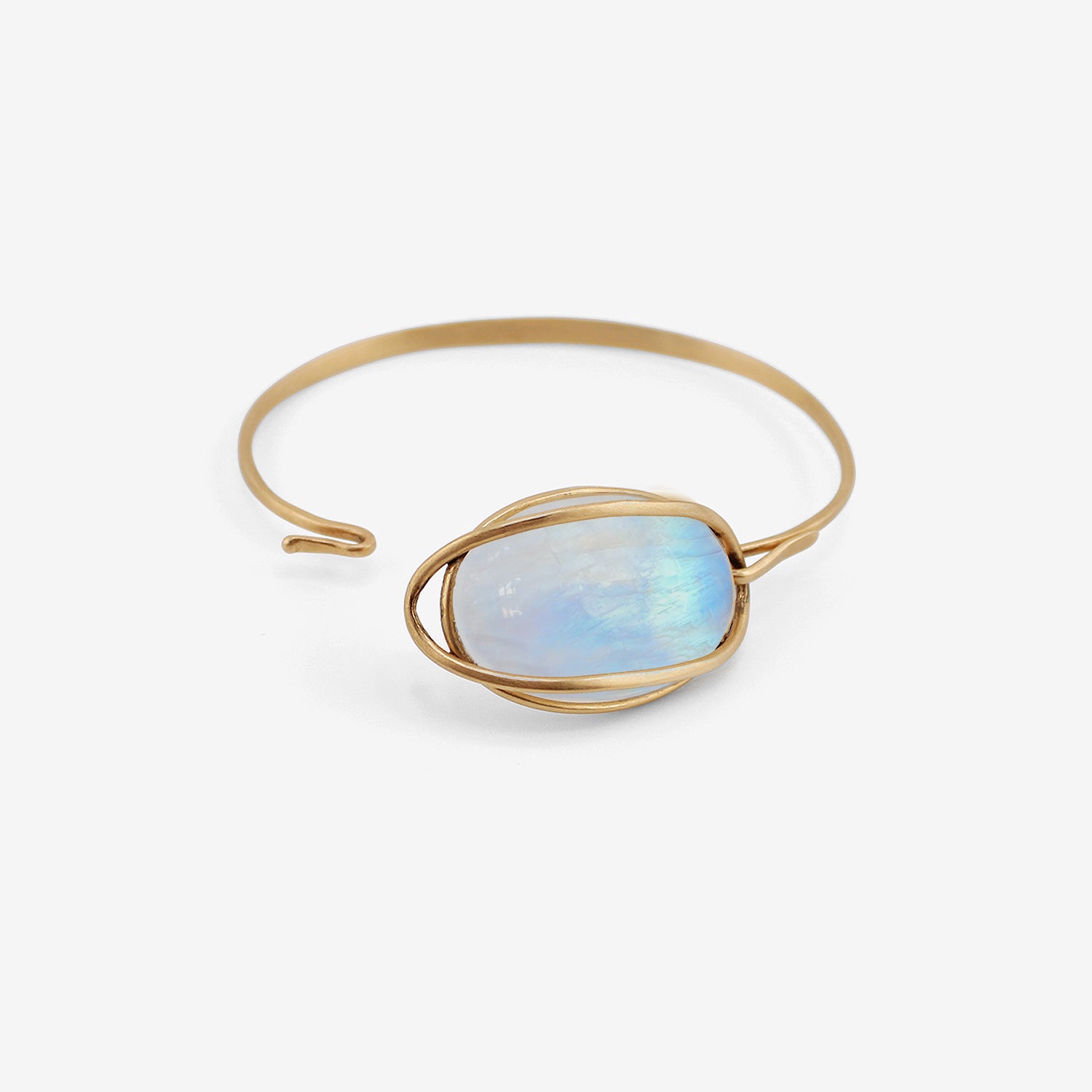 TED MUEHLING 18K & MOONSTONE BRACELET