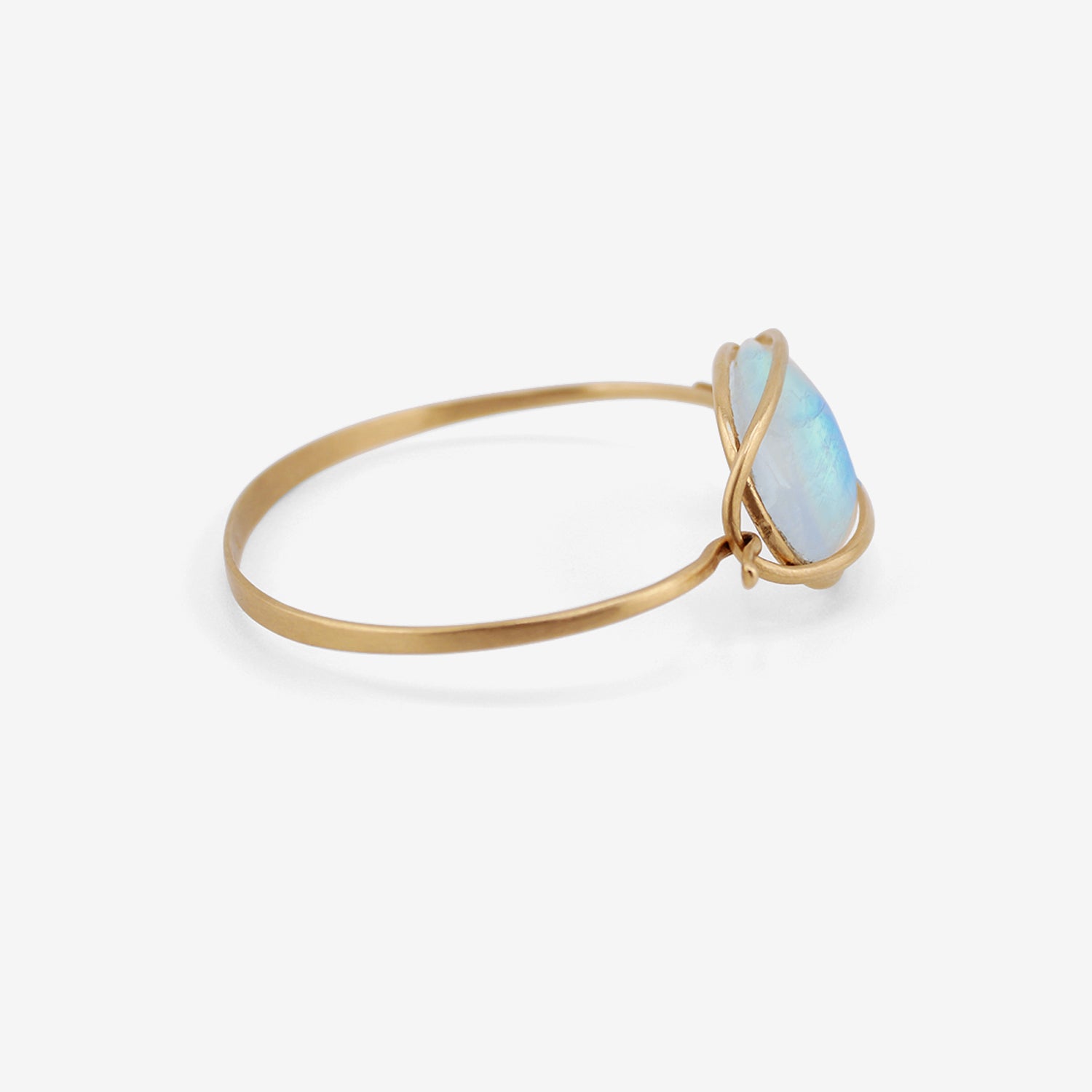 TED MUEHLING 18K & MOONSTONE BRACELET
