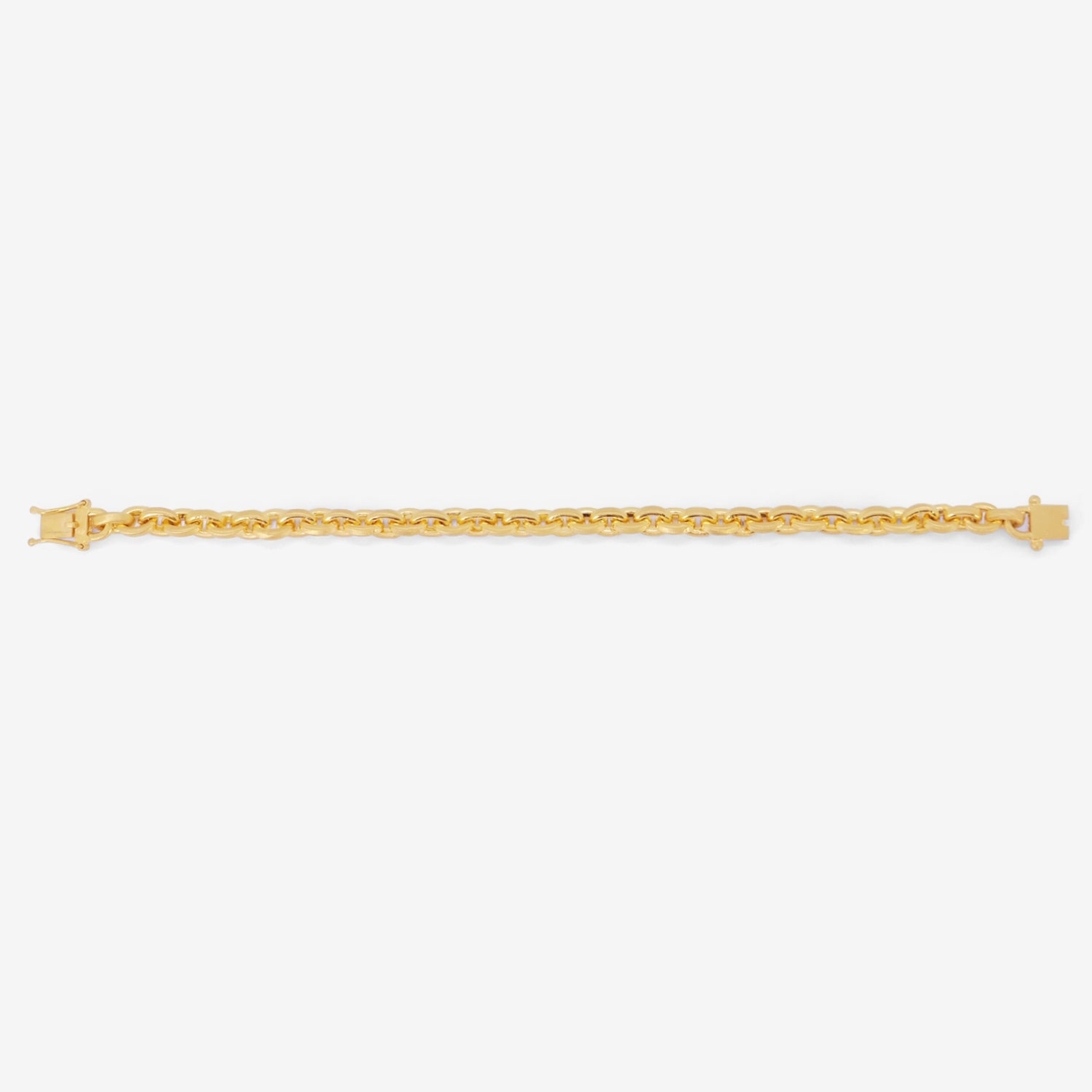 DARIUS 18K OVERSIZED SIGNATURE CHAIN BRACELET