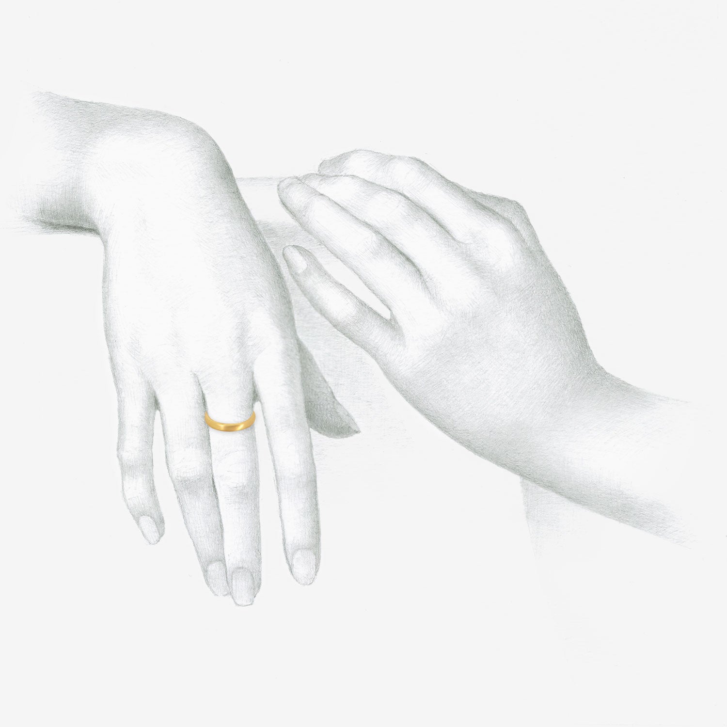 DARIUS 18K 3MM SIGNATURE BAND