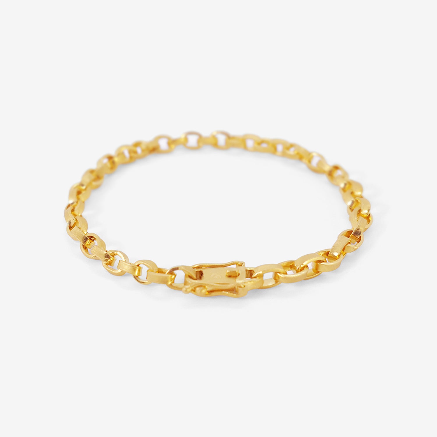 DARIUS 18K SIGNATURE CHAIN BRACELET