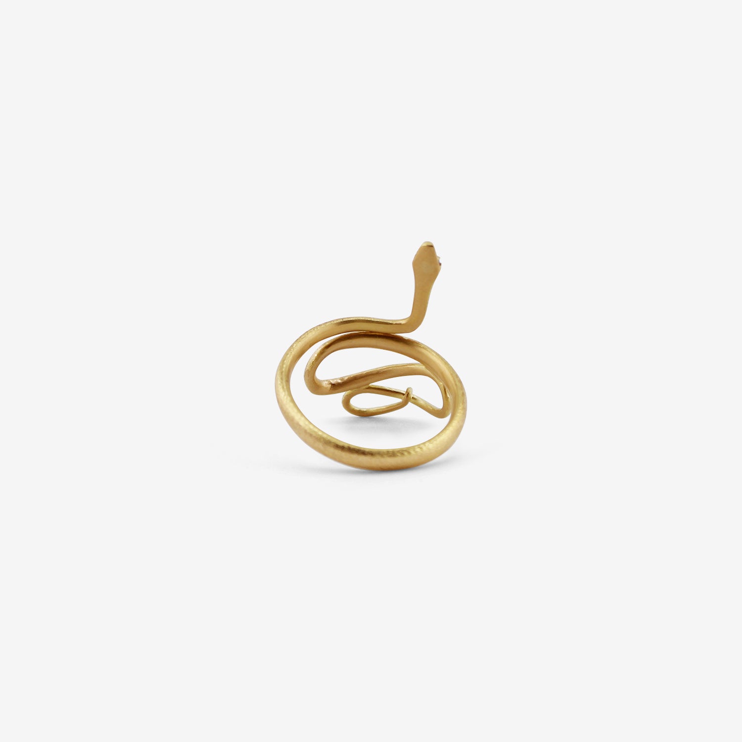 GABRIELLA KISS 18K LARGE SNAKE RING