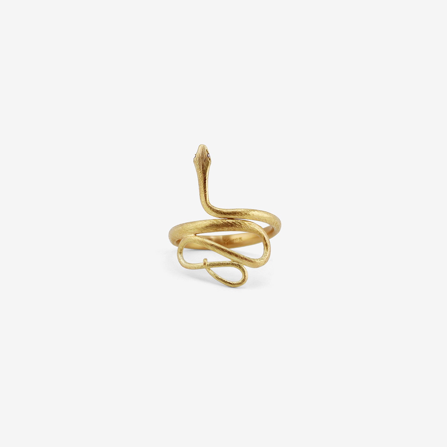 GABRIELLA KISS 18K LARGE SNAKE RING