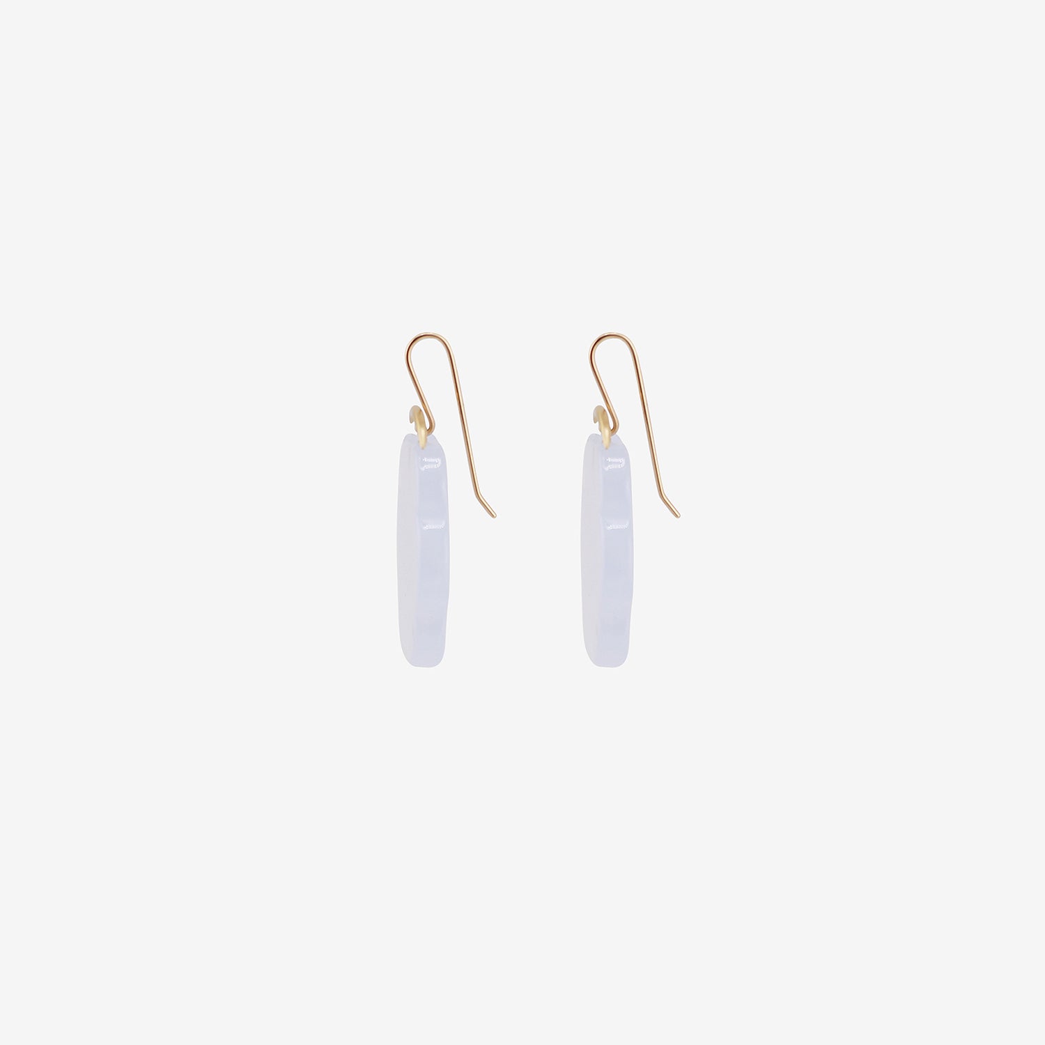 GABRIELLA KISS 18K & BLUE CHALCEDONY CLOUD EARRINGS