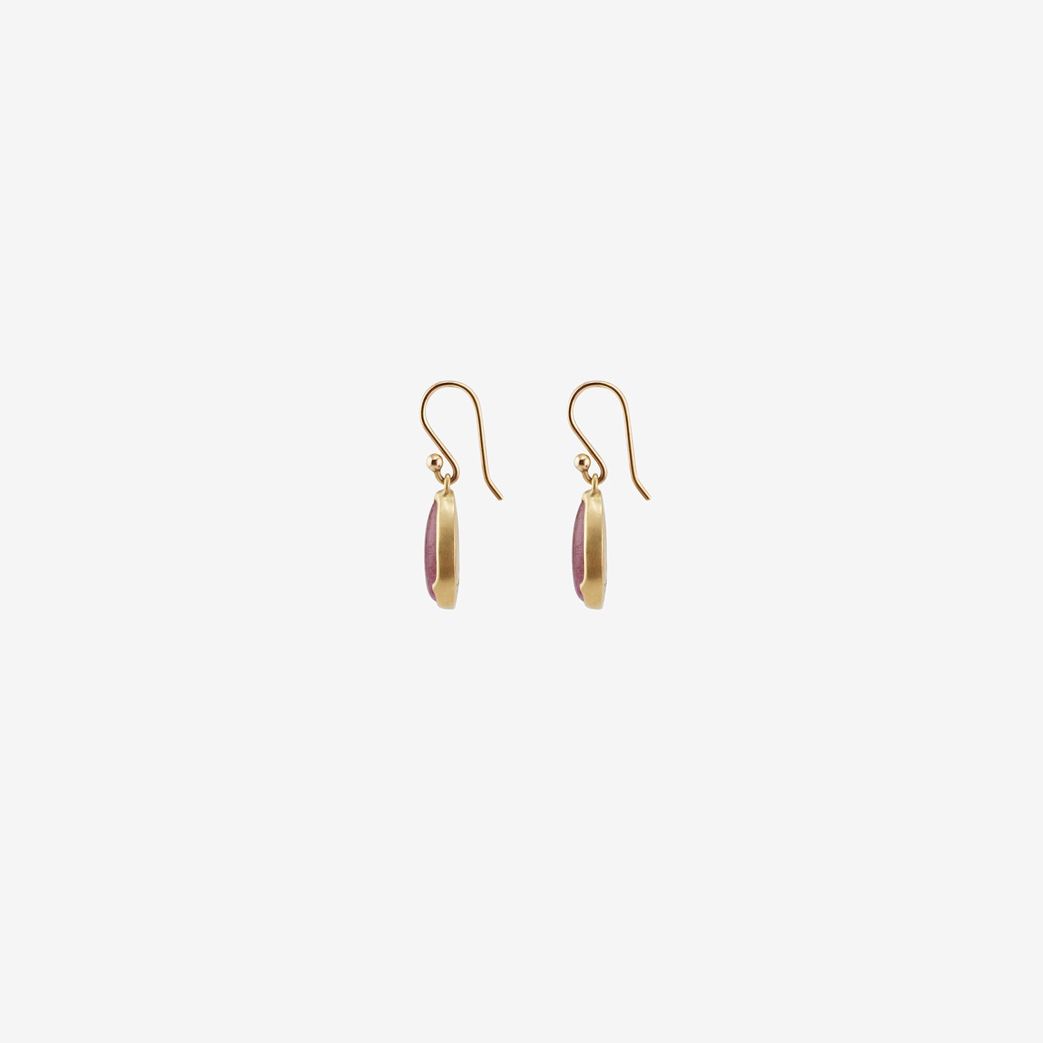 GABRIELLA KISS 18K & PEAR-SHAPED RUBY EARRINGS, 9.2CT