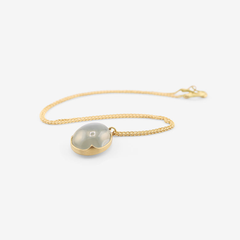 GABRIELLA KISS 18K & OVAL CEYLON MOONSTONE PENDANT