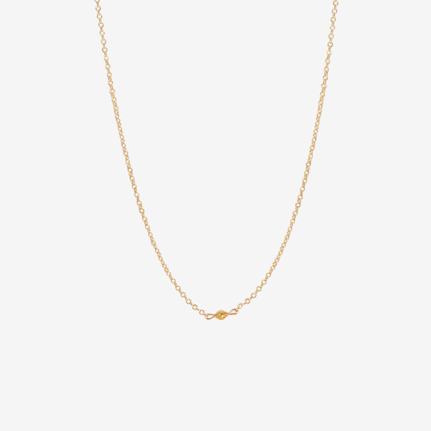 GABRIELLA KISS 10K & SMOKY QUARTZ HICKORY NUT PENDANT