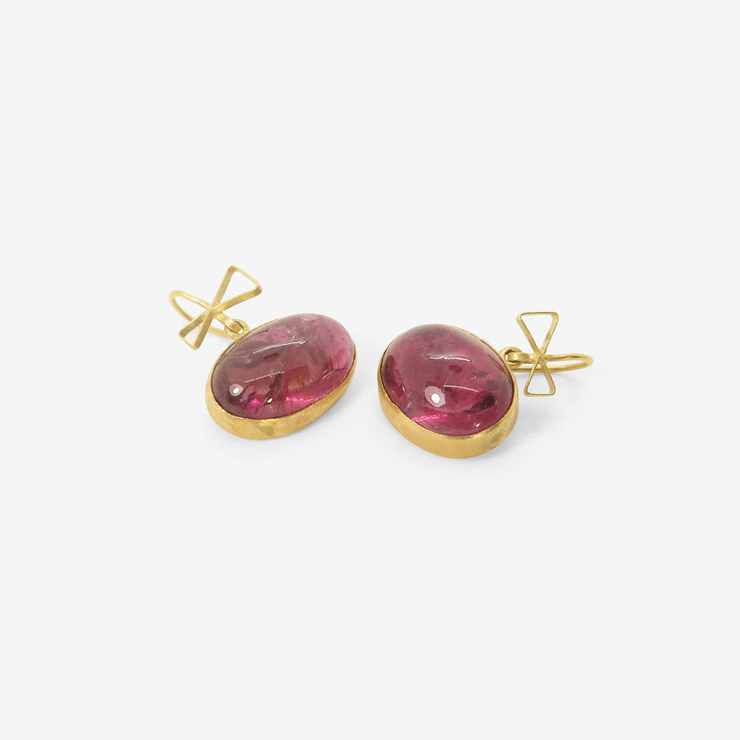 イヤリング Wilhelmina Garcia Gold Tulip Earring BLM009-Pink tulip_e86be47b-2bfd-4701-b212-