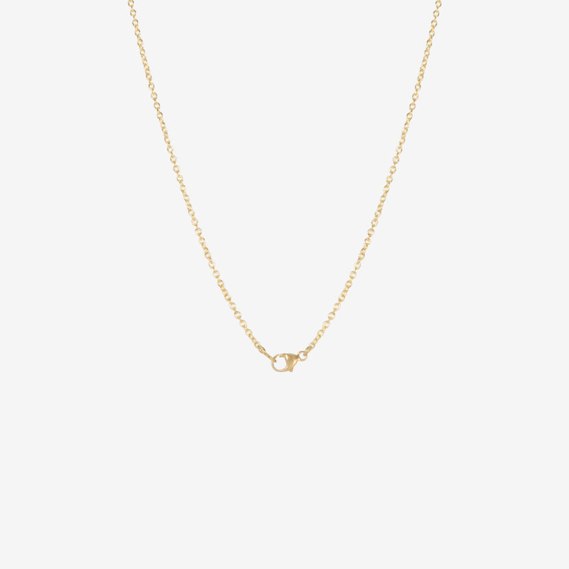 LOLA BROOKS 18K & BLUE GREEN TOURMALINE SWEETHEART NECKLACE, 3.5CT