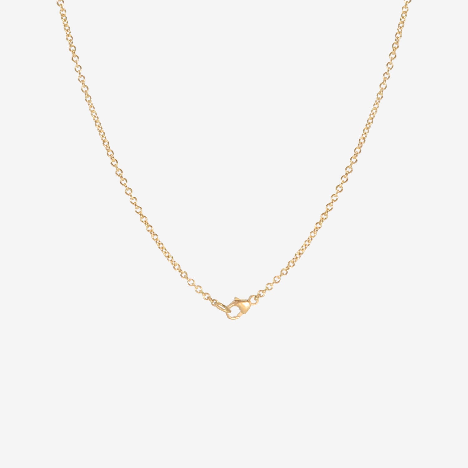 LOLA BROOKS 18K & LARGE DEEP BLUE TOURMALINE SWEETHEART NECKLACE, 11.04CT