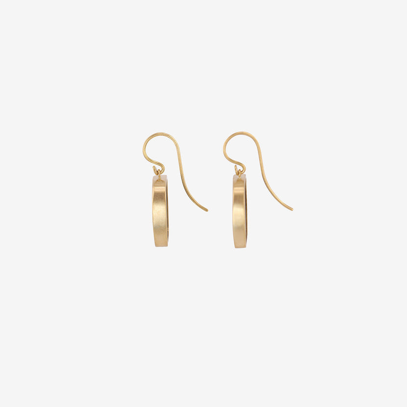 LOLA BROOKS 18K & CUSHION-SHAPED LABRADORITE DROP EARRINGS, 16.93CT