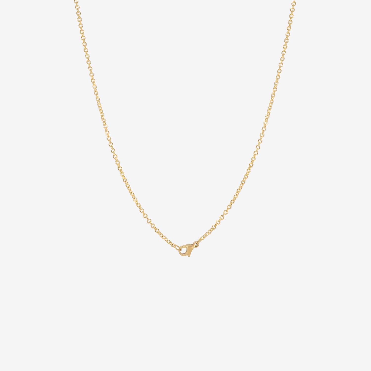 LOLA BROOKS 18K & LARGE BLACK DIAMOND SWEETHEART NECKLACE, 10.76CT