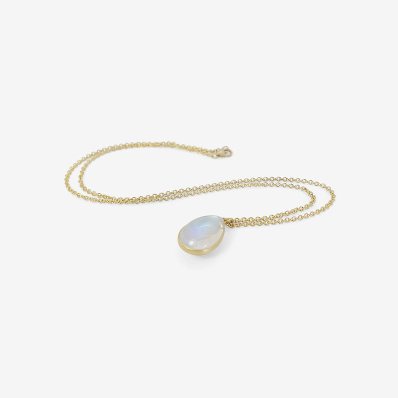 Lola Brooks 18k Oval Moonstone Earrings main image 1