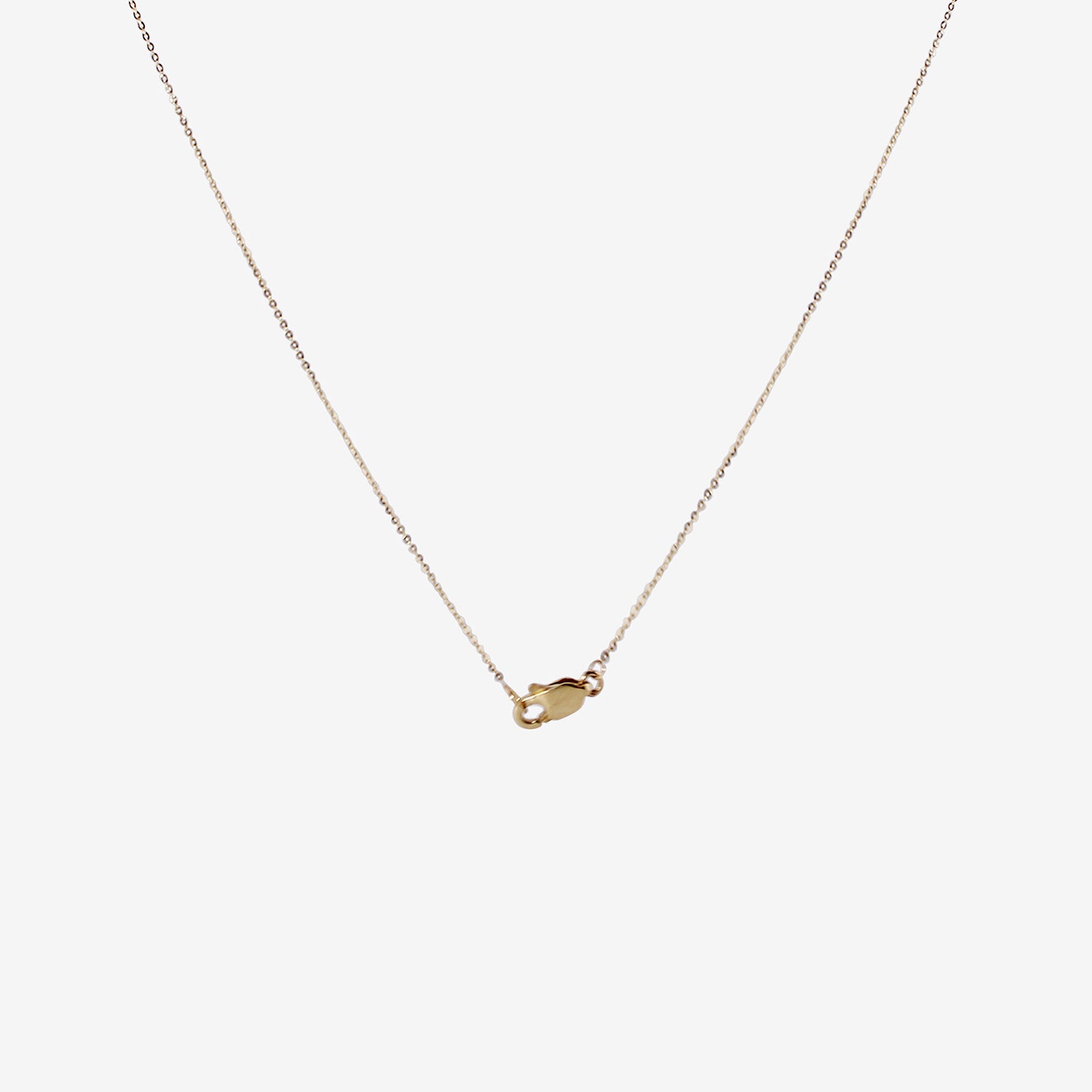 NICOLE LANDAW 14K & ROSE-CUT MAGENTA SAPPHIRE SLIDER PENDANT WITH DIAMOND, .02CT