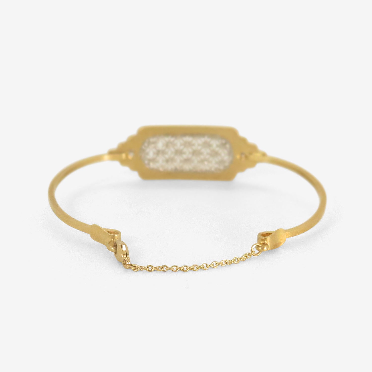 NIKOLLE RADI 18K & PLATINUM BRACELET WITH TWO DIAMONDS