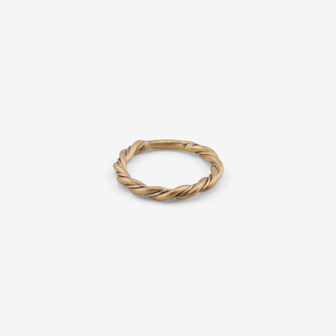 NIKOLLE RADI 18K & PLATINUM TWISTED RING