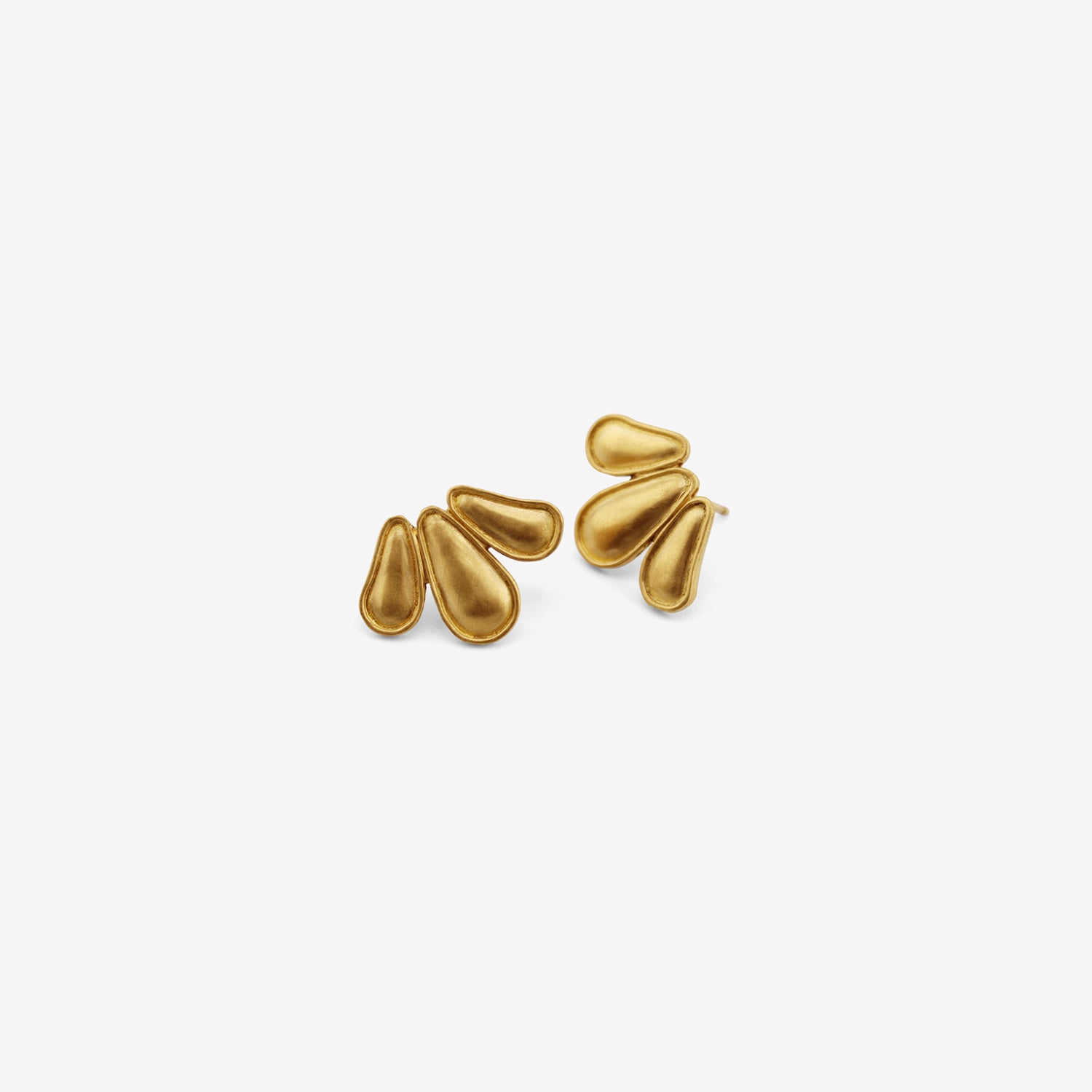 PROUNIS 22K FLORA EARRINGS