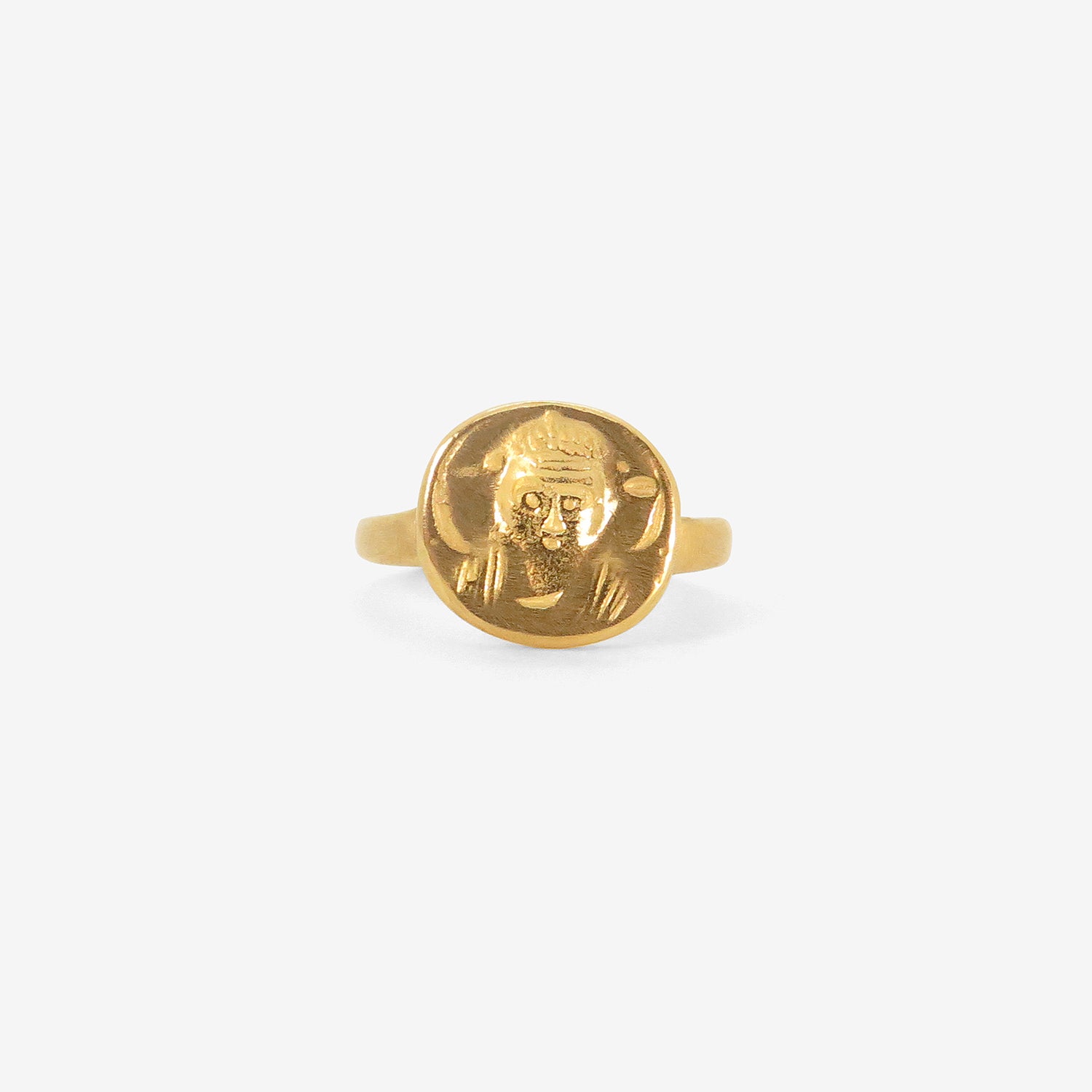 ROSANNE PUGLIESE 22K EMPRESS RING