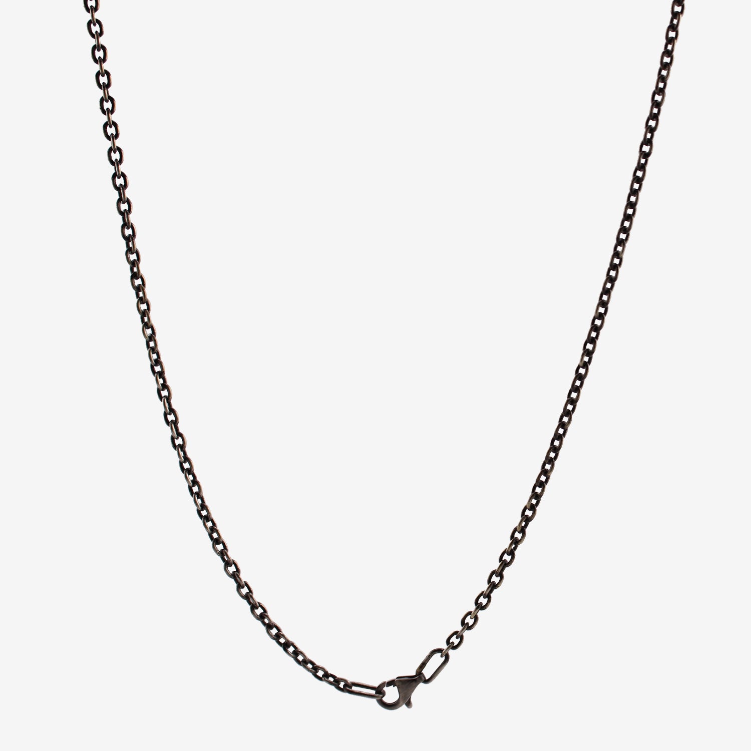 ROSANNE PUGLIESE STERLING SILVER 3MM CABLE CHAIN, 28"
