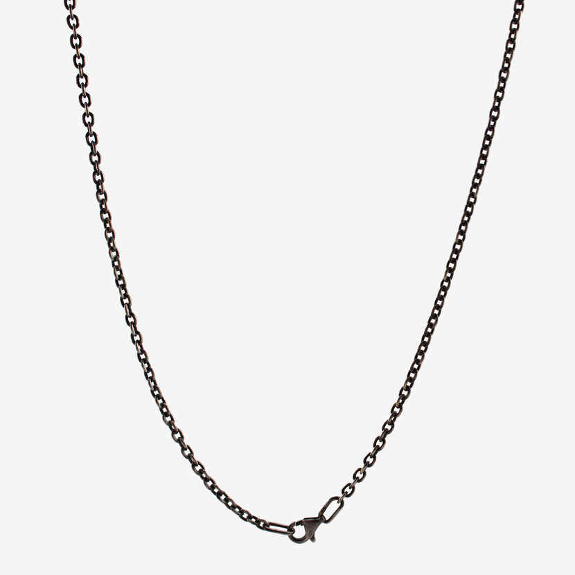 ROSANNE PUGLIESE STERLING SILVER 3MM CABLE CHAIN, 28"
