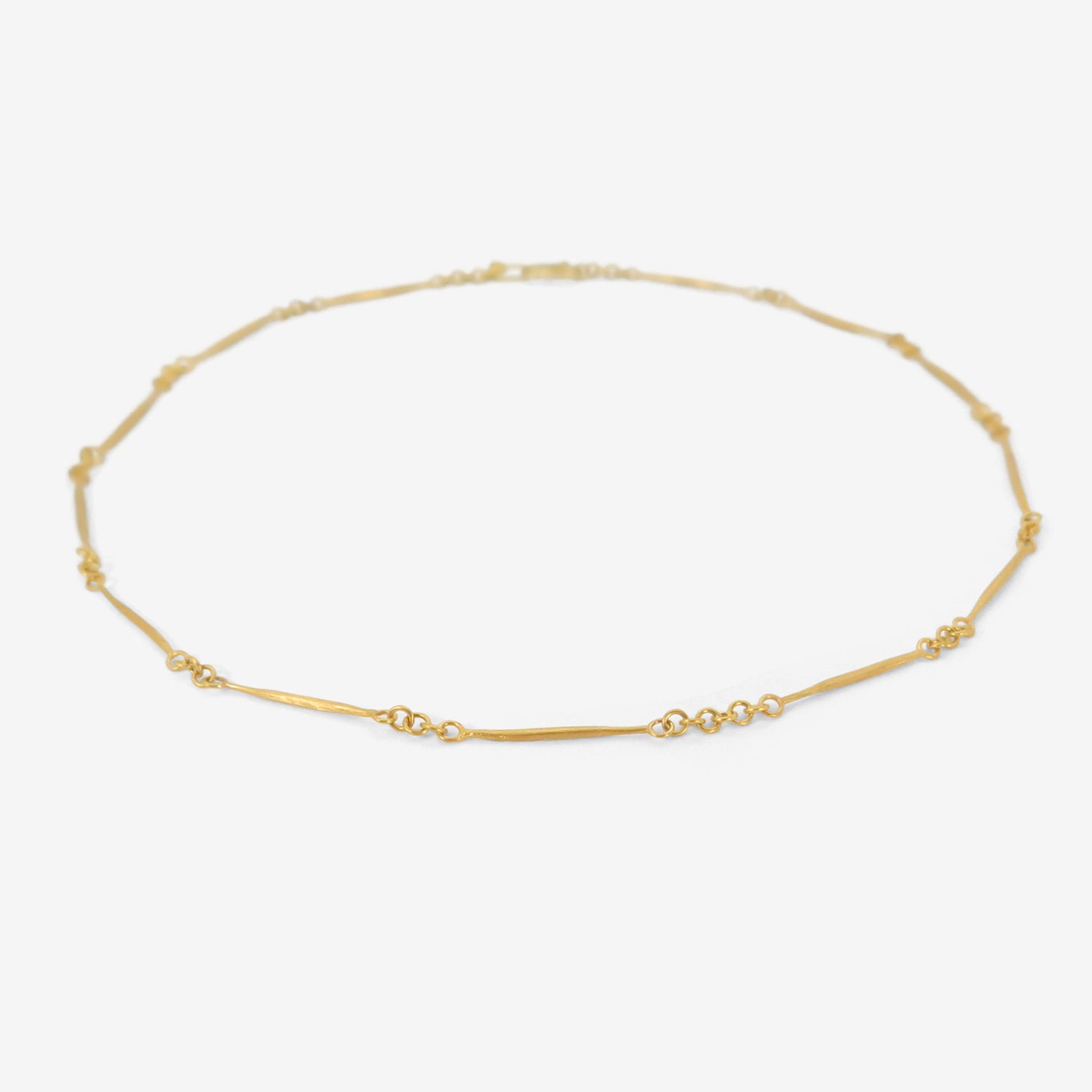 ROSANNE PUGLIESE 22K TWIG CHAIN