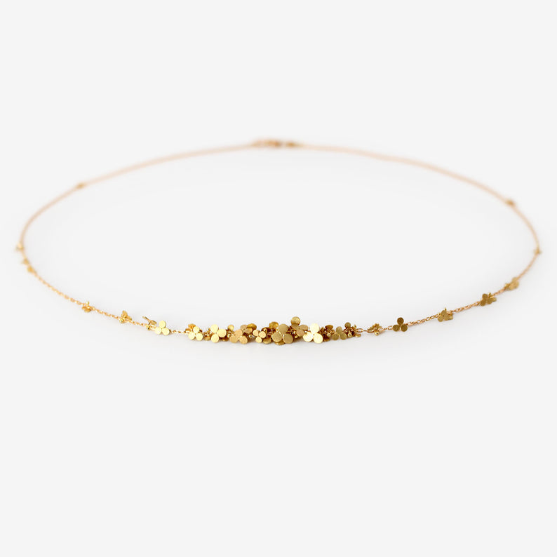 SIA TAYLOR 18K BLOSSOM NECKLACE